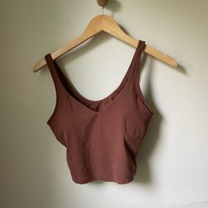 lululemon ancient copper align tank size 8